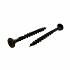 Spaanplaatschroeven verzinkt zwart Torx 20 Platkop 4x45 mm (200 st)