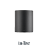 HALO DOWN, Ø10x11,5x10 cm 12V, Black