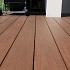 Vlonderplank 2,3x13,8x400 cm, Composiet brown wood