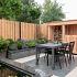 Betolux Beton-eindpaal met diamantkop 10x10x280 cm gecoat Antraciet