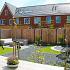 Betolux Beton-tussenpaal met diamantkop 10x10x280 cm ongecoat Antraciet