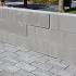 Palissade Block 60x15x15 cm Grijs