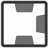 Betolux Beton-T-paal glad met diamantkop 10x10x280 cm gecoat Antraciet