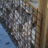 Bouwstaalmat 2x3m 0,4x15x15 Roest