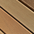 Plank premium 396x14,5x1,6 cm Bankirai V-groeven