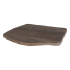Staptegel Flex Stones Ø42x36x2 Holz Marrone