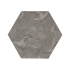 Staptegel Hexagons Ø60x52x2 Grigioni
