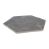 Staptegel Hexagons Ø60x52x2 Grigioni