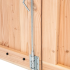 Douglas Deur incl. kozijn Dubbele klampdeur B1696x2021mm sponningmaat
