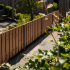 Tuinscherm Kalmar 21 planks 90x180 cm Red Class Rood geïmpregneerd