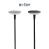 SWAY Light Head Black Ø 8,5 cm