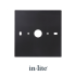 Evo Wall Mount, montageplaat voor Evo Down Dark 230V
