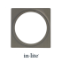 PLATE 1 Pearl Grey, voor o.a. Luna & Big Flux