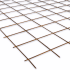 Bouwstaalmat 2x3m 0,4x15x15 Roest