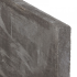 Betonplaat glad 3,5x24x184 cm ongecoat Antraciet t.b.v. Sleufpaal