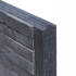 Beton-motiefplaat Schie 4,8x36x184 cm leisteen Antraciet
