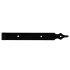 Heng Rustica Zwart TXT 16600mm met verzet