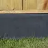 Betonplaat glad 3,5x24x184 cm ongecoat Antraciet t.b.v. Sleufpaal
