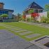 Oud Hollandse opsluitband 7x40x100 cm Antraciet
