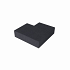 Oud Hollandse traptrede buitenhoek 60/60x37x15 cm Carbon