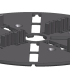 Tegeldrager Spacer 3 vast kunststof 0,4 cm